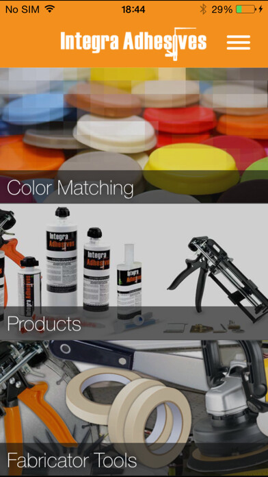 Emulate iPhone app Integra Adhesives using MyAndroid Emulate iPhone app Integra Adhesives using MyAndroid