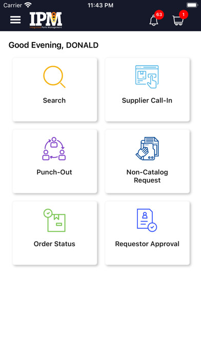 Emulate iPhone app Integrated Parts Management using MyAndroid Emulate iPhone app Integrated Parts Management using MyAndroid