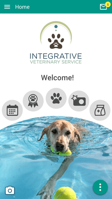 Emulate iPhone app Integrative Vet Service using MyAndroid