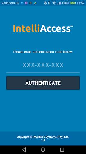 Run android online APK IntelliAccess from MyAndroid or emulate IntelliAccess using MyAndroid