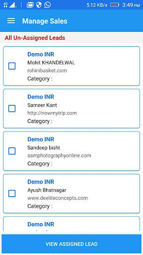 Run android online APK IntelliLead from MyAndroid or emulate IntelliLead using MyAndroid