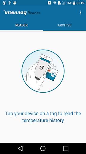 Emulate Android APK Intellilog Reader