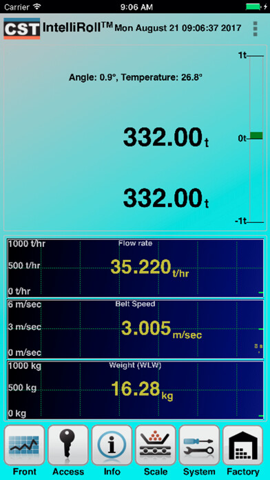 Emulate iPhone app IntelliRoll using MyAndroid