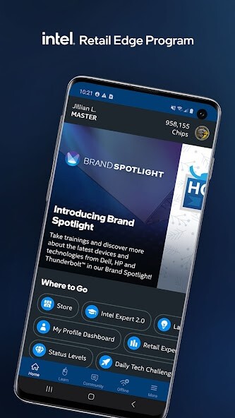 Emulate iPhone app Intel® Retail Edge Program using MyAndroid