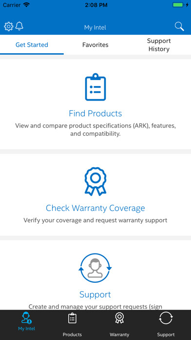 Run android online APK Intel® Support App from MyAndroid or emulate Intel® Support App using MyAndroid