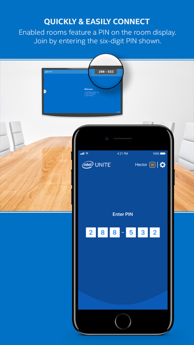 Emulate iPhone app Intel Unite® using MyAndroid Emulate iPhone app Intel Unite® using MyAndroid
