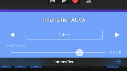 Emulate iPhone app Intensifier AUv3 using MyAndroid