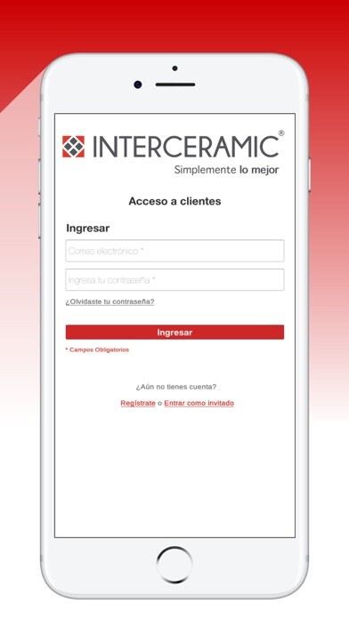 Emulate iPhone app INTERCERAMIC 360 using MyAndroid Emulate iPhone app INTERCERAMIC 360 using MyAndroid