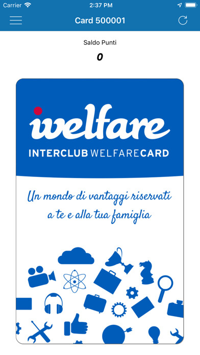 Emulate iPhone app Interclub Welfare Card using MyAndroid Emulate iPhone app Interclub Welfare Card using MyAndroid