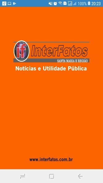 Run android online APK InterFatos from MyAndroid or emulate InterFatos using MyAndroid