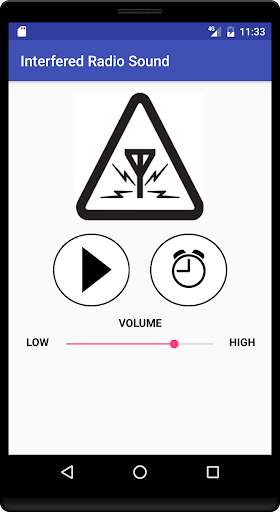 Emulate Android APK Interfered Radio Sound