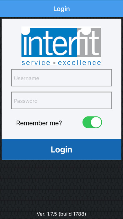 Emulate iPhone app Interfit Service App using MyAndroid