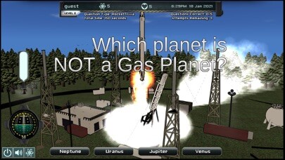 Emulate iPhone app Intergalactic Rocket Trivia using MyAndroid Emulate iPhone app Intergalactic Rocket Trivia using MyAndroid