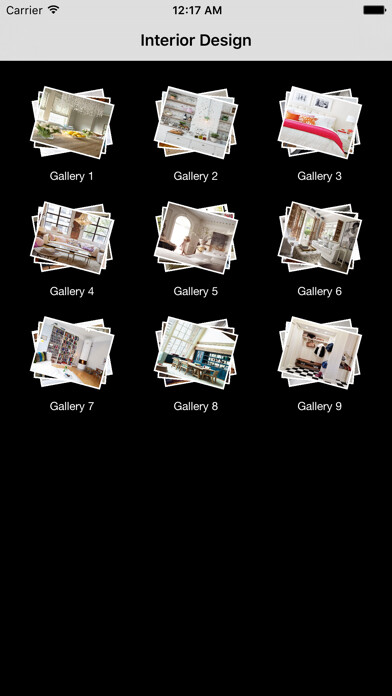 Emulate iPhone app Interior Design Gallery using MyAndroid Emulate iPhone app Interior Design Gallery using MyAndroid