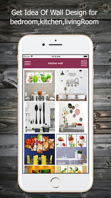 Emulate iPhone app InteriorDesign Guide-HomeDecor using MyAndroid