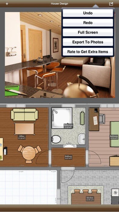 Emulate iPhone app Interior Graphic - floor plans using MyAndroid Emulate iPhone app Interior Graphic - floor plans using MyAndroid
