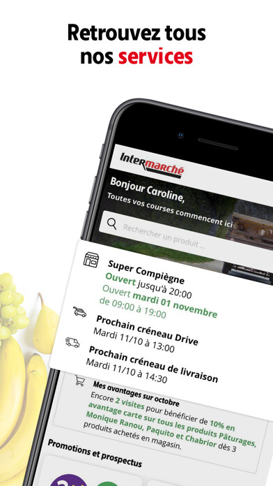 Emulate iPhone app Intermarché : Drive, livraison using MyAndroid Emulate iPhone app Intermarché : Drive, livraison using MyAndroid
