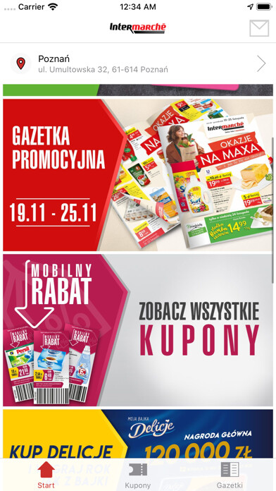 Emulate iPhone app Intermarché Polska using MyAndroid