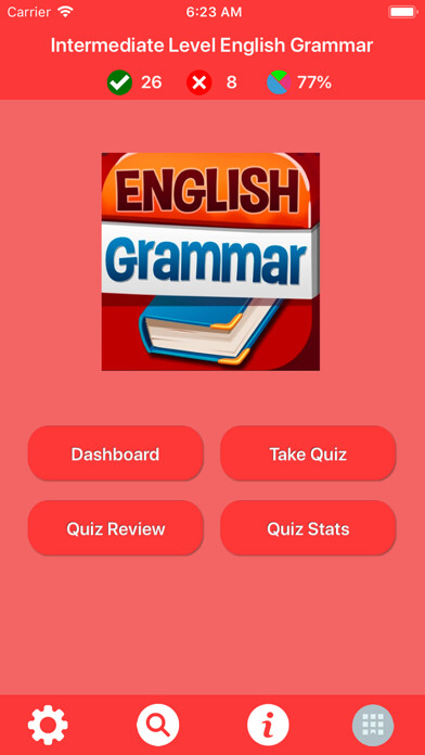 Emulate iPhone app Intermediate English Grammar using MyAndroid Emulate iPhone app Intermediate English Grammar using MyAndroid
