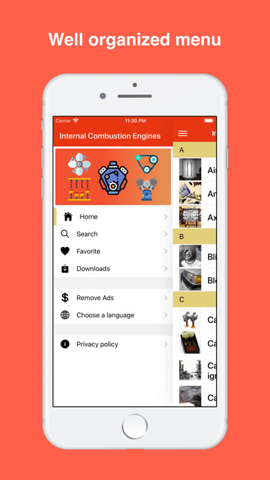 Emulate iPhone app Internal Combustion Engine ICE using MyAndroid