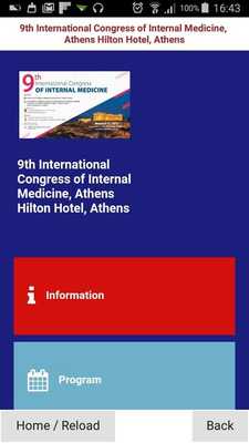 Emulate Android APK Internal Medicine 2017 Athens