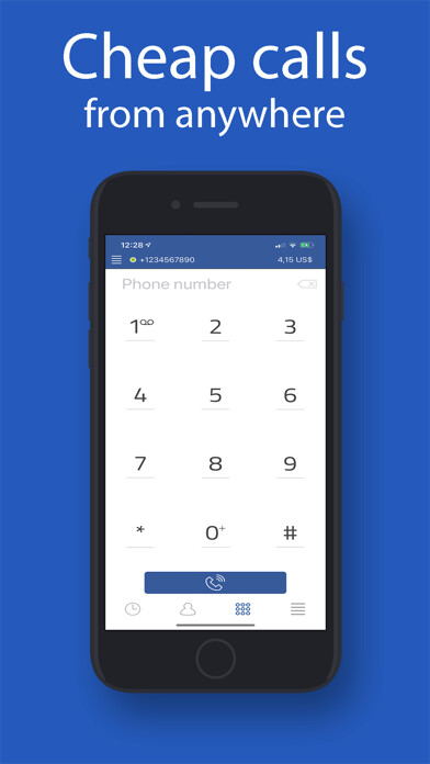 Emulate iPhone app International calling using MyAndroid