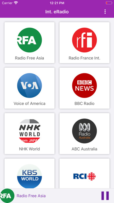Emulate iPhone app International eRadio using MyAndroid Emulate iPhone app International eRadio using MyAndroid