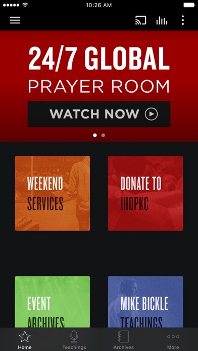 Emulate iPhone app International House of Prayer using MyAndroid Emulate iPhone app International House of Prayer using MyAndroid