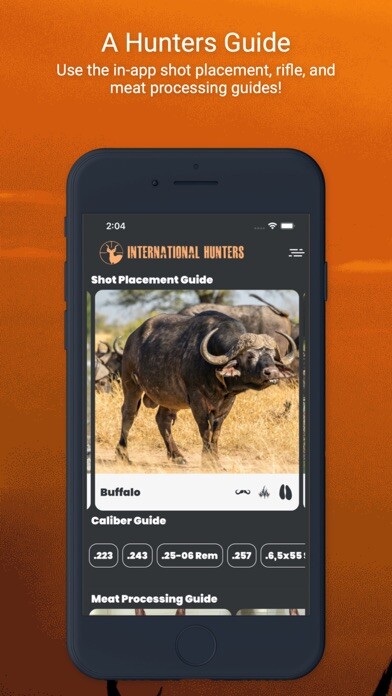 Emulate iPhone app International Hunters using MyAndroid