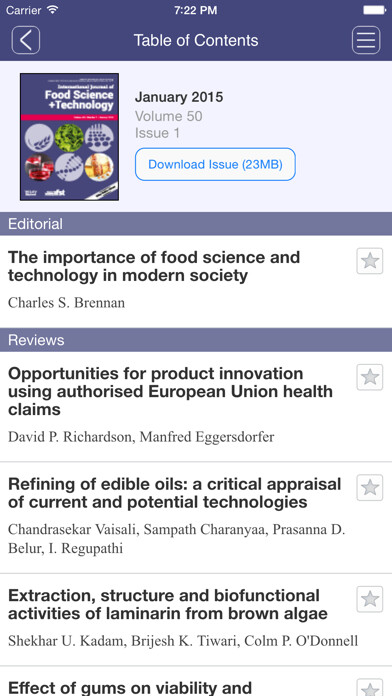 Emulate iPhone app International Journal of Food Science and Technology using MyAndroid Emulate iPhone app International Journal of Food Science and Technology using MyAndroid