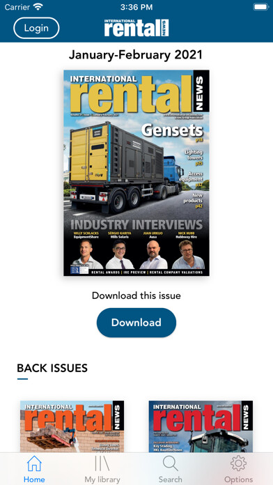 Emulate iPhone app International Rental News using MyAndroid Emulate iPhone app International Rental News using MyAndroid