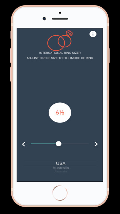 Emulate iPhone app International Ring Sizer using MyAndroid Emulate iPhone app International Ring Sizer using MyAndroid