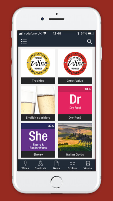 Emulate iPhone app International Wine Challenge using MyAndroid Emulate iPhone app International Wine Challenge using MyAndroid