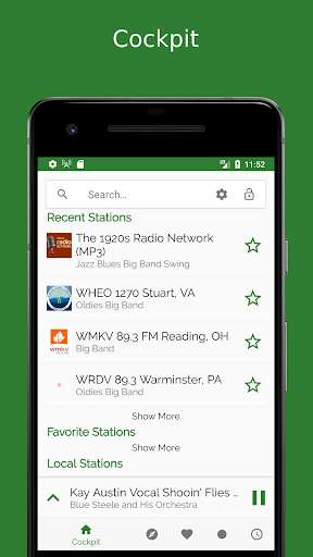 Run android online APK Internet Radio Big Band from MyAndroid or emulate Internet Radio Big Band using MyAndroid