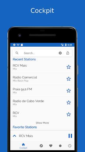 Run android online APK Internet Radio Cape Verde from MyAndroid or emulate Internet Radio Cape Verde using MyAndroid