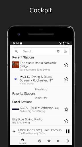 Emulate Android APK Internet Radio Swing Emulate Android APK Internet Radio Swing