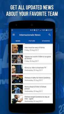 Emulate Android APK Inter News - app for Inter Milan Fans Emulate Android APK Inter News - app for Inter Milan Fans