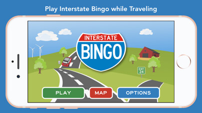 Emulate iPhone app Interstate Bingo using MyAndroid