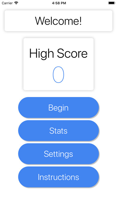 Emulate iPhone app Interval Quiz using MyAndroid