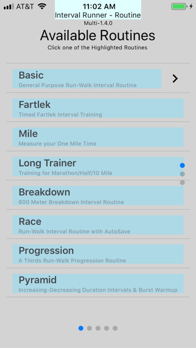Emulate iPhone app Interval Runner Multi using MyAndroid Emulate iPhone app Interval Runner Multi using MyAndroid