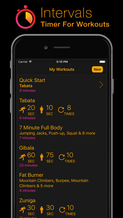 Emulate iPhone app Intervals - Timer for Workouts (Tabata, HIIT, etc) using MyAndroid Emulate iPhone app Intervals - Timer for Workouts (Tabata, HIIT, etc) using MyAndroid