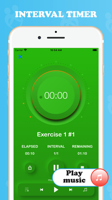Emulate iPhone app Interval - Timer for workouts using MyAndroid Emulate iPhone app Interval - Timer for workouts using MyAndroid