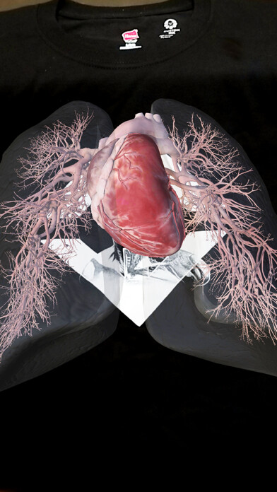 Emulate iPhone app Intervoke AR Shirt using MyAndroid