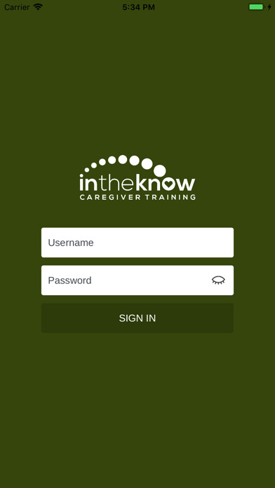 Emulate iPhone app In The Know using MyAndroid