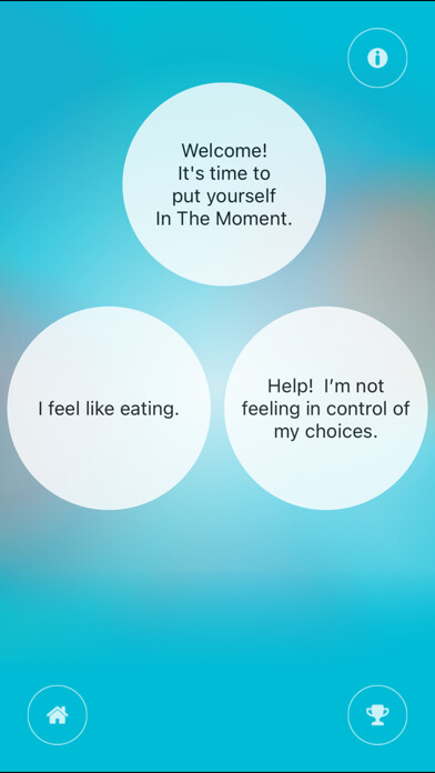 Emulate iPhone app In The Moment - Mindful Eating using MyAndroid Emulate iPhone app In The Moment - Mindful Eating using MyAndroid