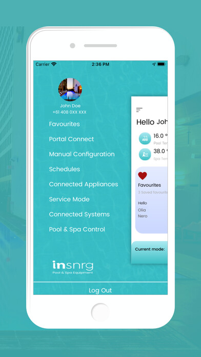 Emulate iPhone app inTouch Pool Automation using MyAndroid