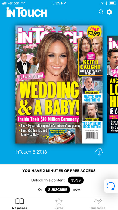 Emulate iPhone app InTouch Weekly using MyAndroid