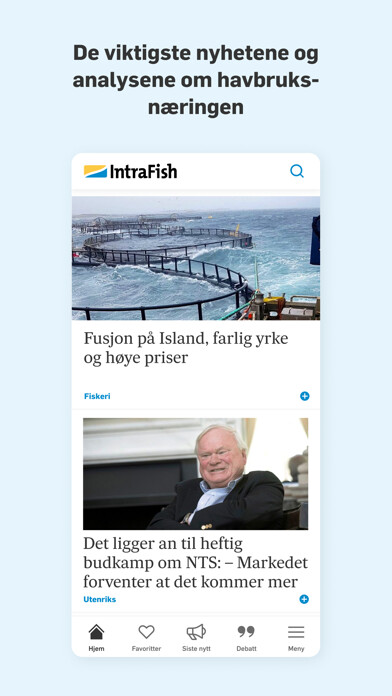 Emulate iPhone app IntraFish Norge using MyAndroid Emulate iPhone app IntraFish Norge using MyAndroid
