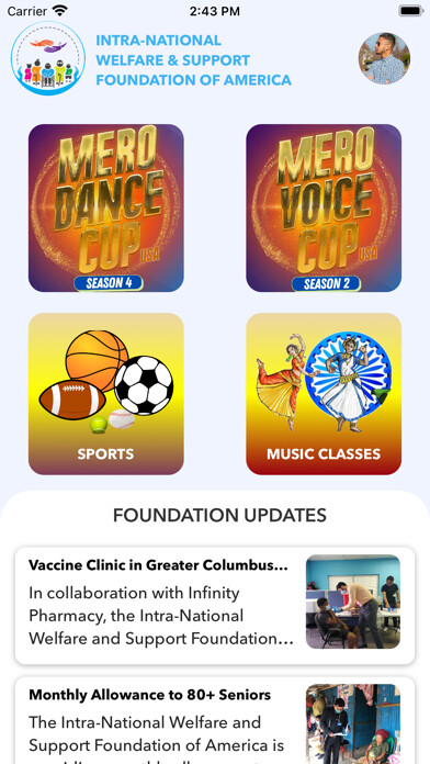 Emulate iPhone app Intra Foundation using MyAndroid