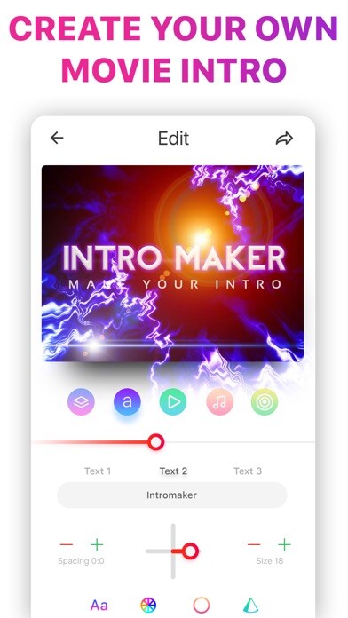 Emulate iPhone app Intro Music Video, Movie Maker using MyAndroid